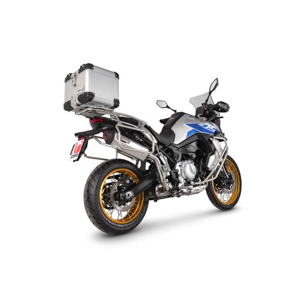 Scorpion Exhaust VOGE 900 DSX, EURO 5, 2024-CURRENT, STAINLESS STEEL SERKET PARALLEL 'BS AU 193a: 1990/T3' 